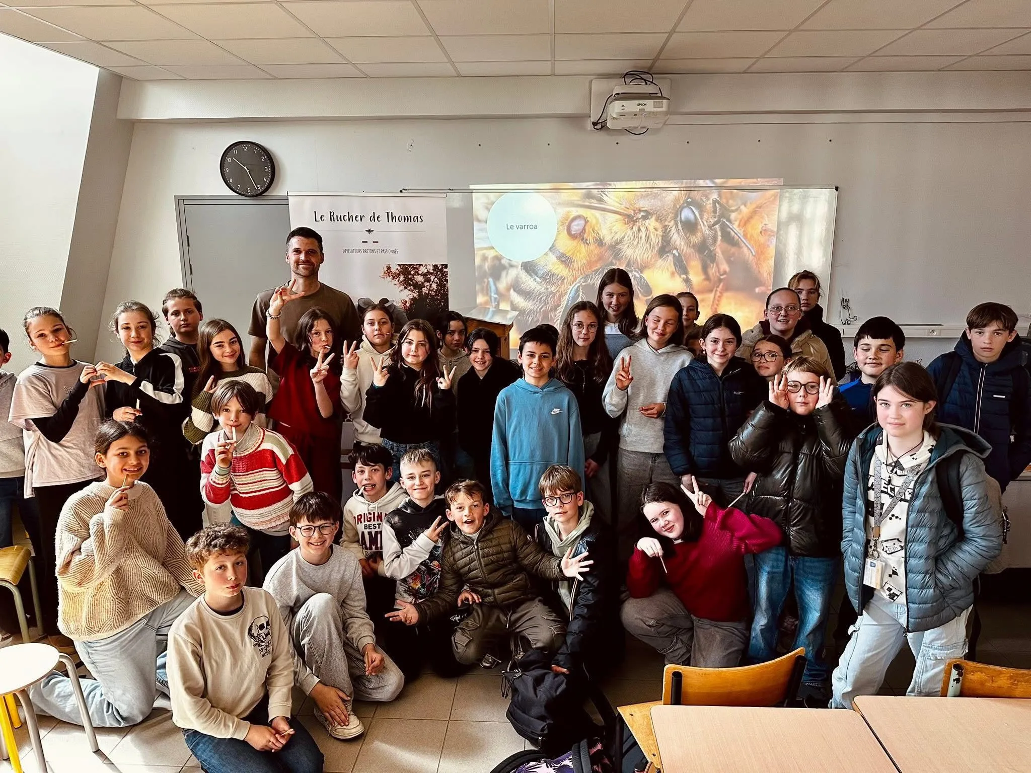 Animation dans une école par Abellia en Bretagne